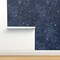 Night Sky Star Constellations Celestial Astronomy Astrology Custom Pre-pasted Wallpaper by Spoonflower Pre-Pasted Wallpaper 2FT Wide